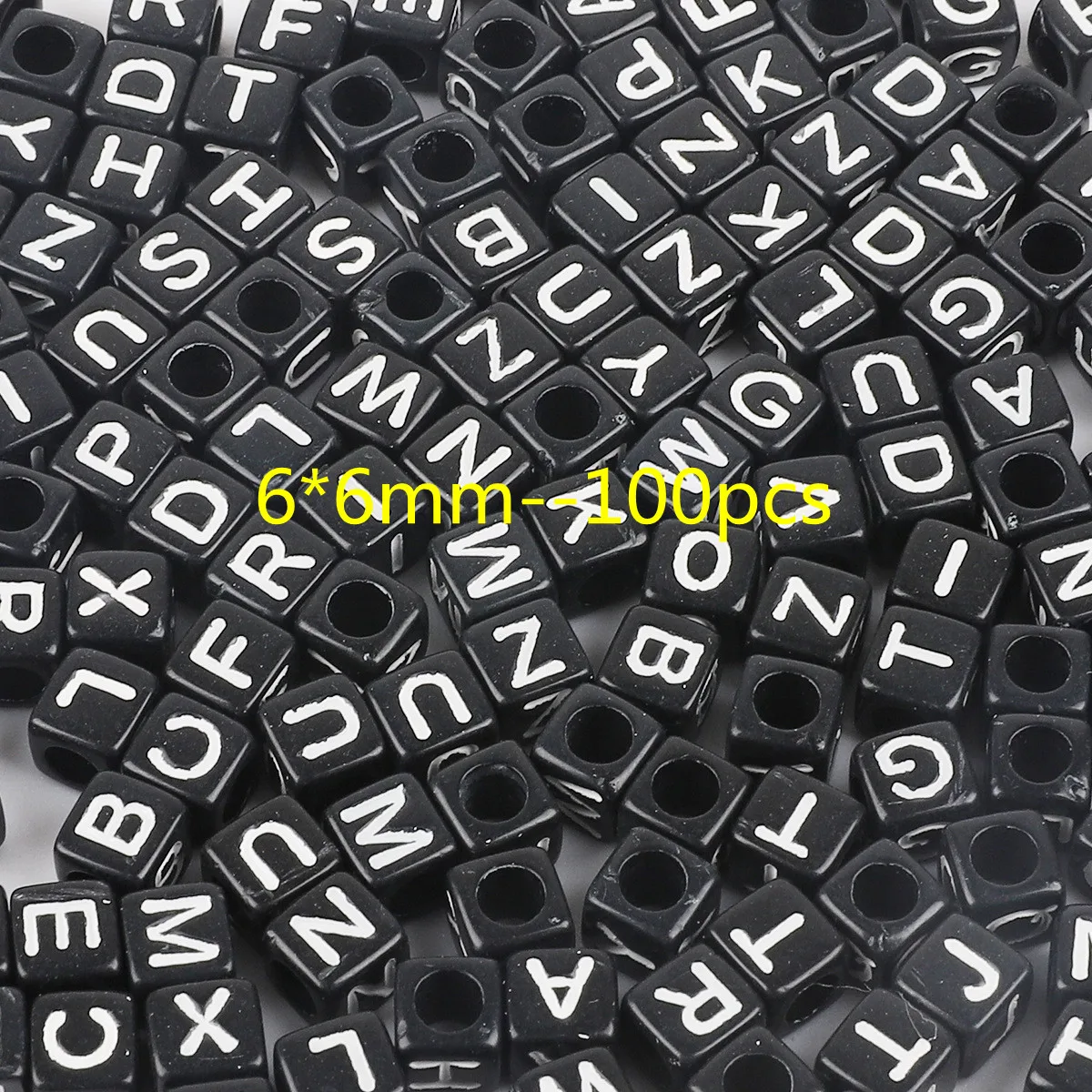 100pcsDIY Beaded Material Early Education Acrylic Stars Peach Heart Letters Luminous Flat Beads 13 He7a4795778ef4407a78cb44136239524s