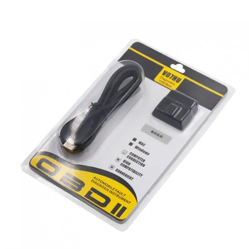 V07HU V1.5 PICI8F25K80 RS323 Бесплатный диск супер мини USB сканер беспроводной интерфейс авто интерфейс считыватели кодов диагностики