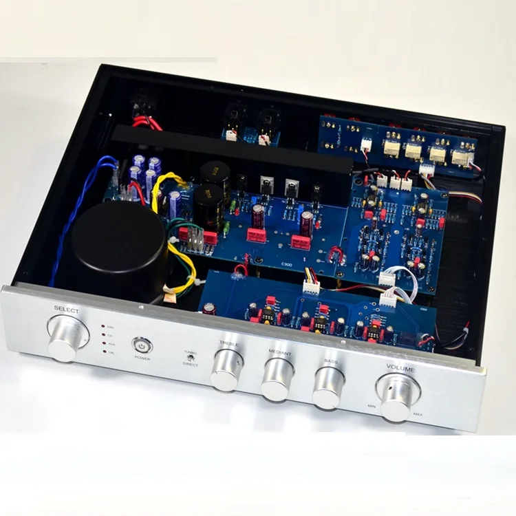 New E300 Balanced Output Preamplifier Board OPA2604 Op Preamp Abord