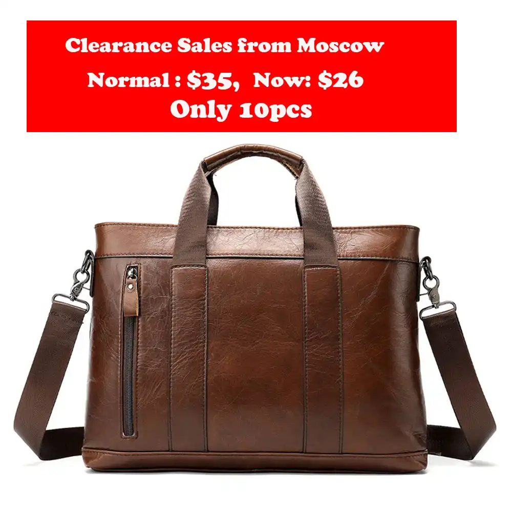 leather messenger computer bag