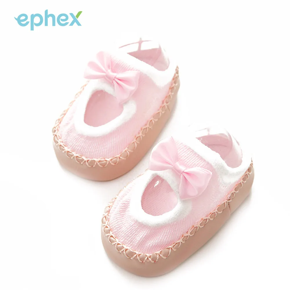 

Ephex Cute Socks Tights Kids Socks Bowknot Anti-Mosquito Room Socks Cotton Mother Leggings