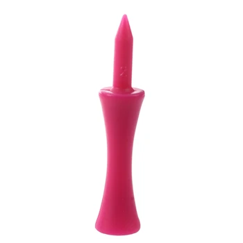 

100 Pieces golf tee overlays hot pink T SN006 60MM