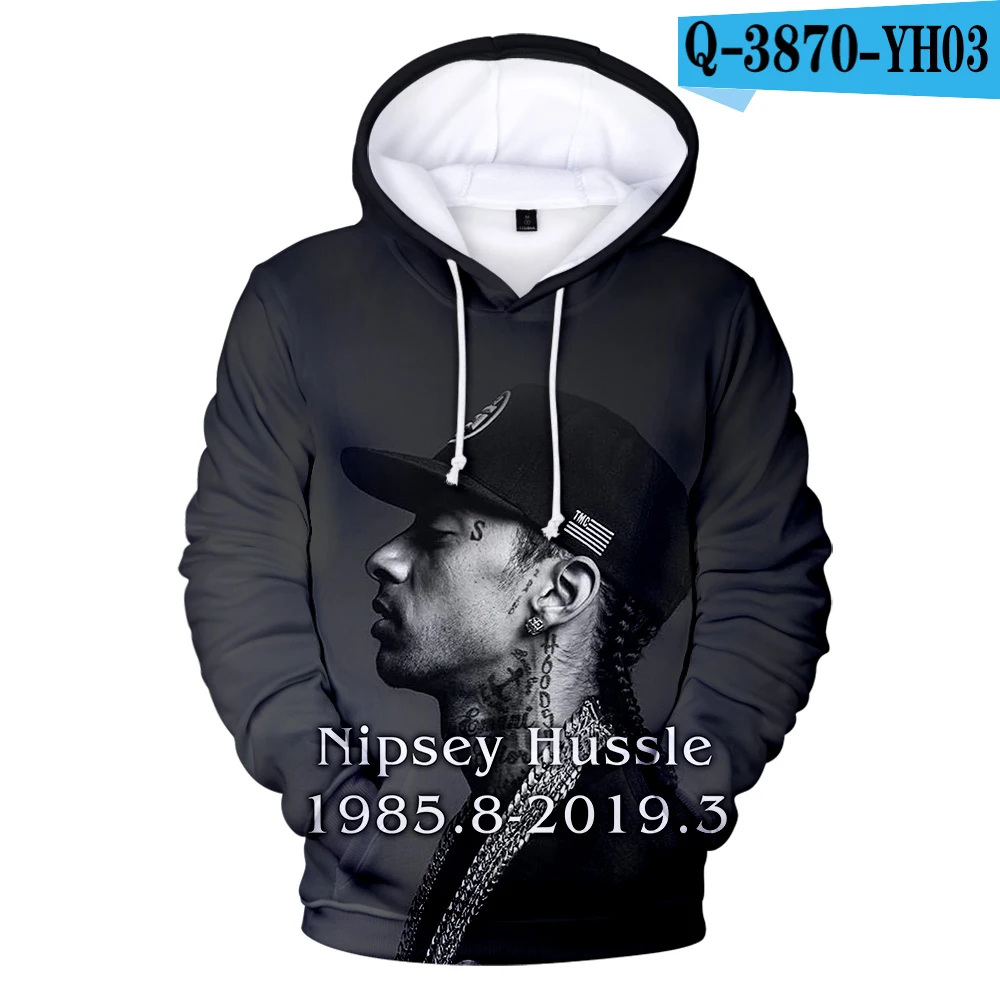As Picture Aikooki Nipsey Hussle толстовки для мужчин/женщин толстовка для мальчиков/девочек с капюшоном известный певец Nipsey Hussle polluverers 3D - Цвет: As Picture