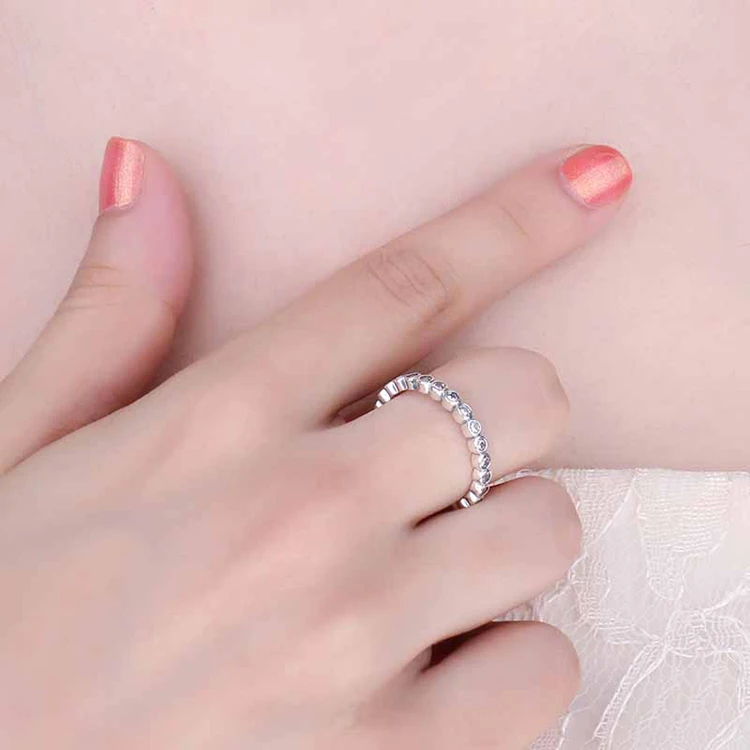 Jewelrypalace Малый бриллиантовой огранки принцесса кольцо стерлингового серебра 925