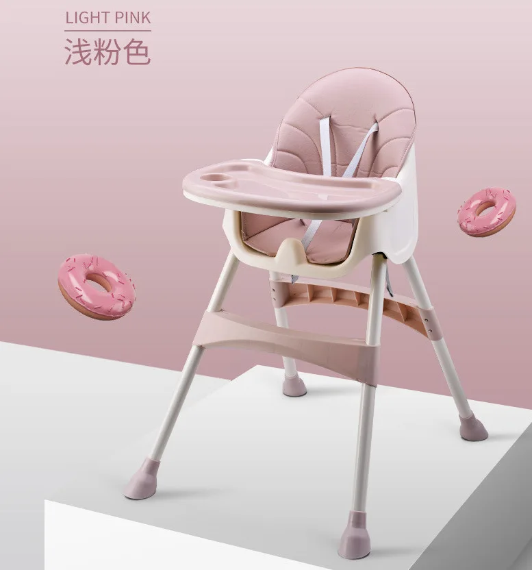 Highchairs baby dining chair portable foldable baby high chair assembly silla de comer para bebe cosas para bebes new
