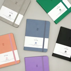 Journal de poche de couleur Pure 2022, 16x12cm, planificateur hebdomadaire à couverture rigide, 192P, Cool Business, agenda de bureau, livraison gratuite 