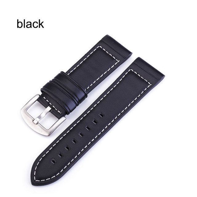 P14 22mm Watch Band Genuine Leather Straps 18-24mm Watch Accessories High Quality Brown Colors Watchbands 20mm Watch Strap