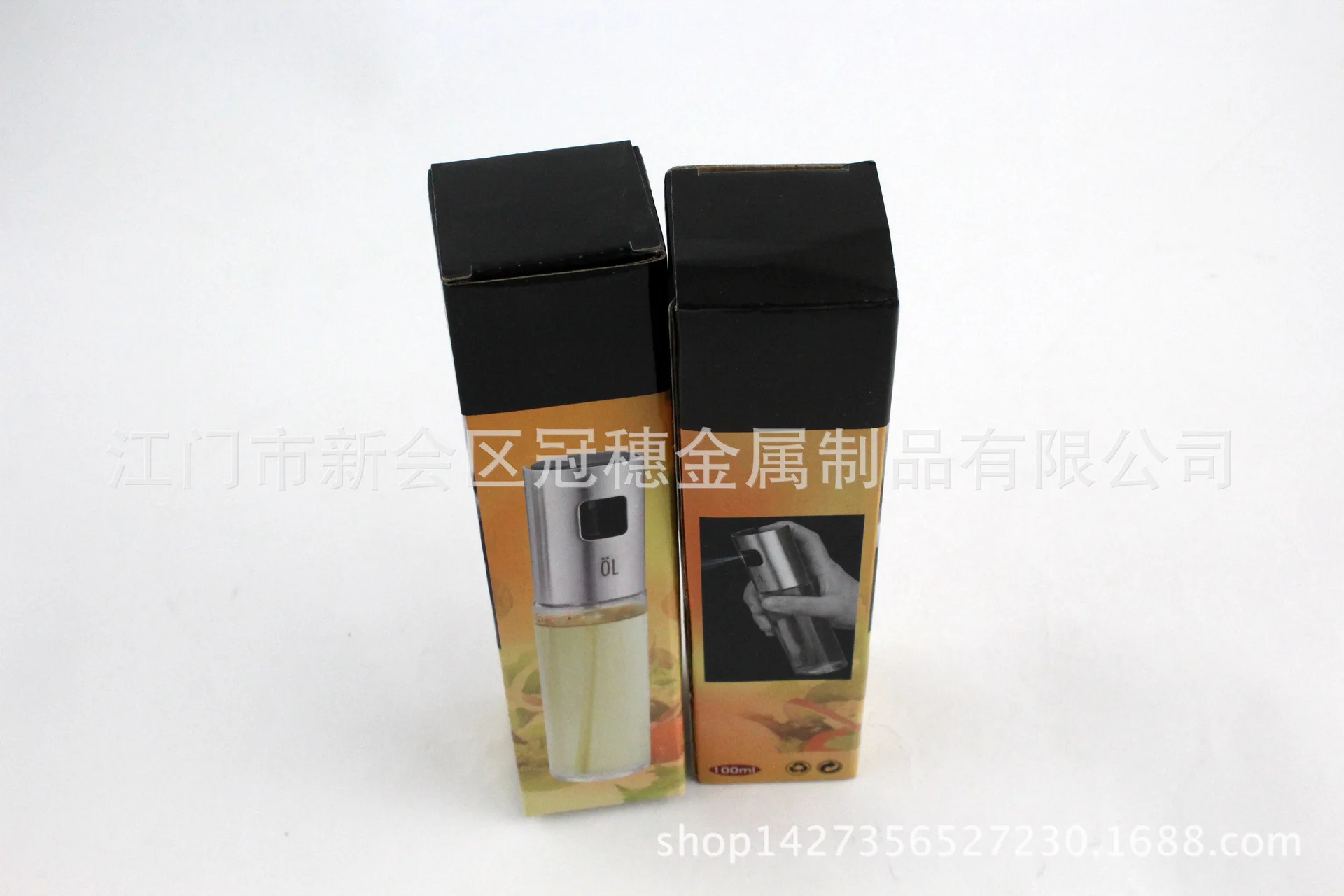 Производители в настоящее время доступны высокого качества герметичная Розовая позолота спрей из нержавеющей стали вы cu ping емкость для оливкового масла соуса