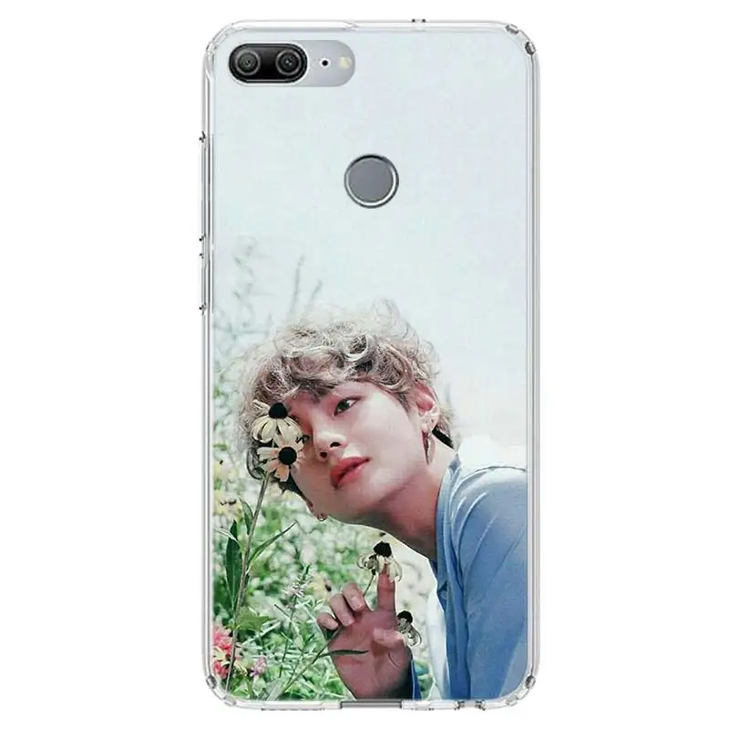 Ким V Taehyung крышка чехол для телефона для huawei Y9 Y5 Y6 Y7 Honor 8X 8A 8S 7A фотоаппаратов моментальной печати 7S 9 10 Lite 8A 10i 20S Coque чехол s - Цвет: TW033-8