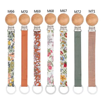 

Cotton Linen Baby Pacifier Chain Clip Soother Nipple Holder Clasps Dummy Pacifier Clips Attache Feeding