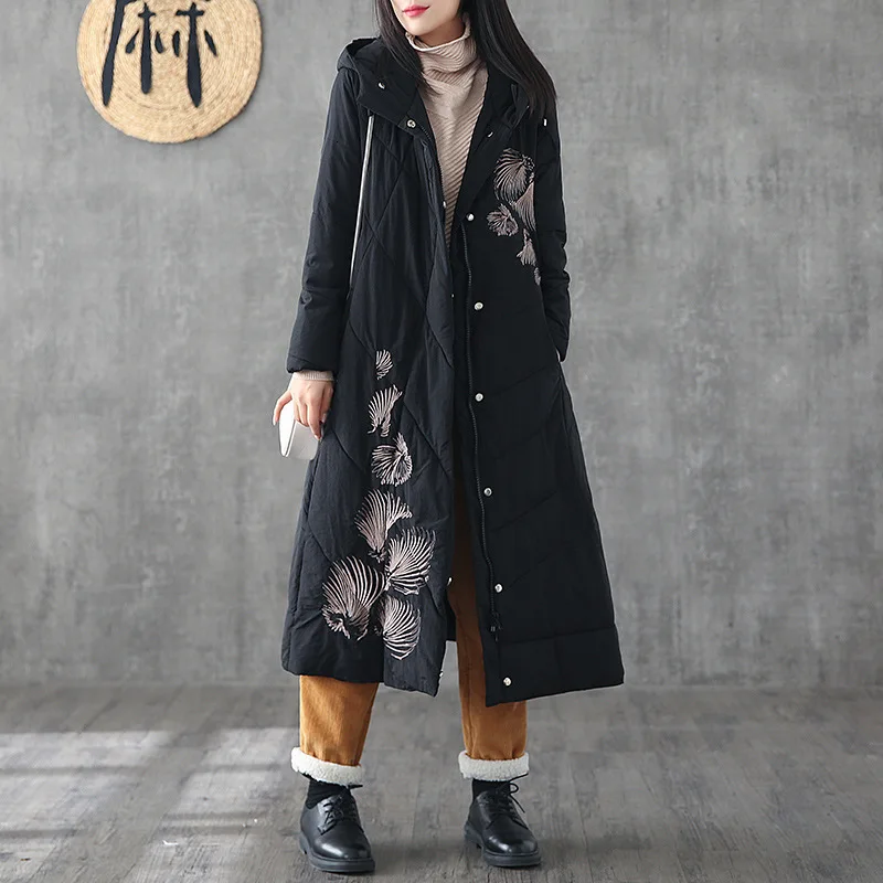 Max LuLu, китайский стиль, модные женские зимние куртки, панк стиль, уличная одежда, женские пальто с капюшоном, длинная одежда, повседневные парки