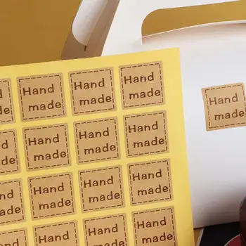 

20 Die Vintage Stickers Handmade Sticker Kraft Label Sticker DIY Memo Pad Diary Sticker Scrapbooking Decor 25*25mm