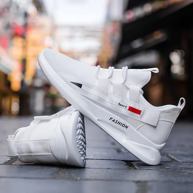 

Spring Lace up Lightweight Comfortable Breathable Walking Sneakers Feminino Zapatos high-quality designer sneakers men
