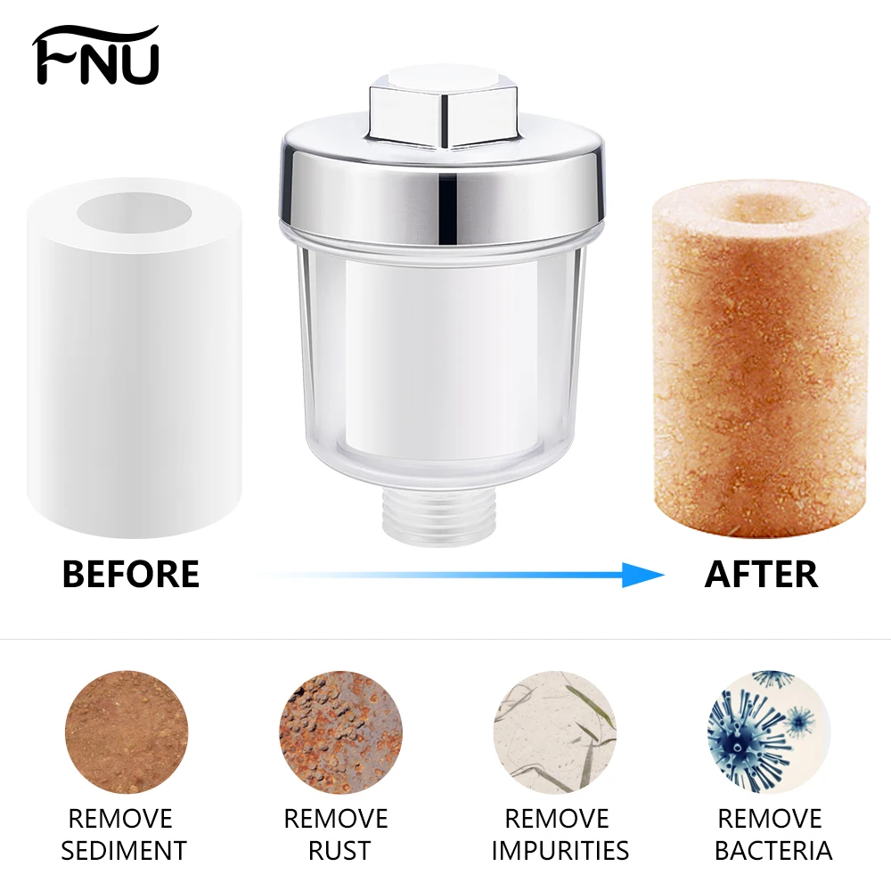 Purificador de micrones de salida, filtro de ducha Universal de algodón PP, grifos de cocina para el hogar, accesorios de baño para el hogar, 5 uds.