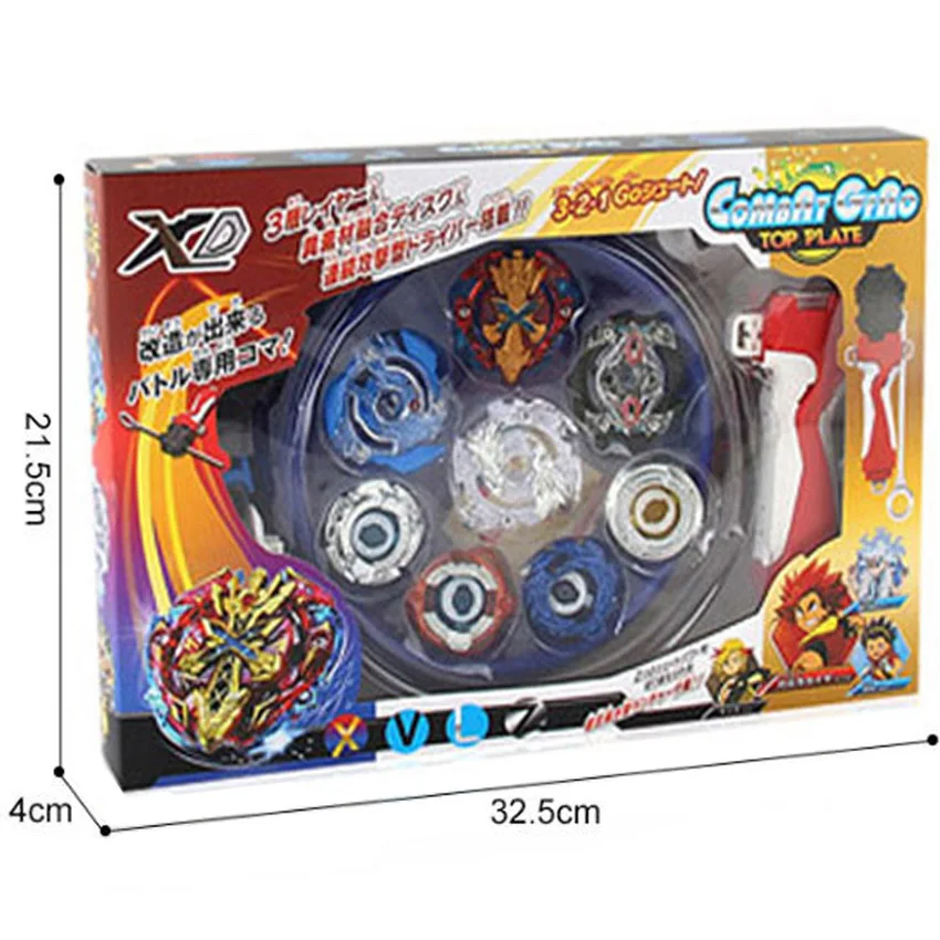 Skup 4 sztuk zestaw Beyblade arena bączek metalowa walka Bey blade Metal Beyblade Stadium dzieci prezenty klasyczna zabawka dla dziecka