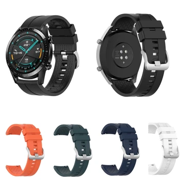 

Sports Wristband Silicone Watch Strap for Huawei Watch GT2 46mm Gear S3 Classic