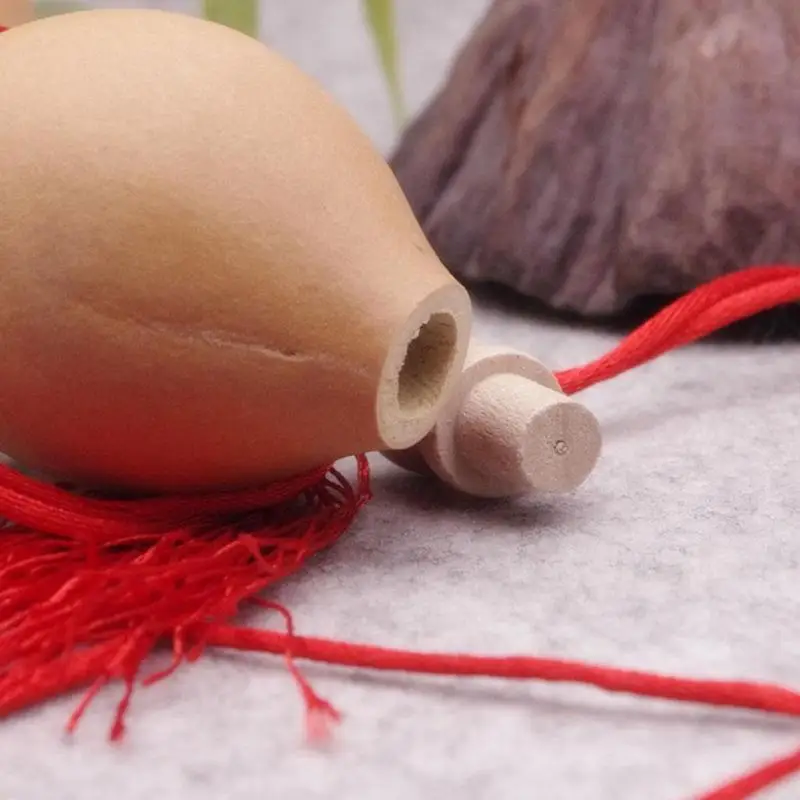 Natural Wooden Gourd Bottle Table Decor Ornament for Wedding Party Christmas Decors DIY Ornaments