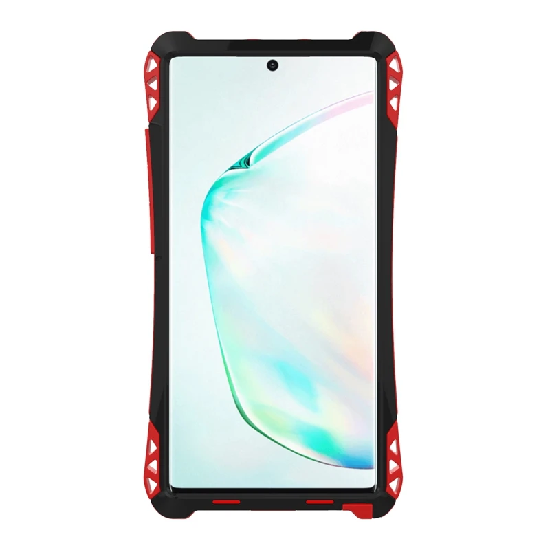 R-JUST для samsung Galaxy Note 10 Plus Алюминиевый металлический противоударный грязеотталкивающий сверхпрочный защитный чехол для улицы