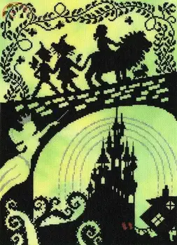 

G Mouse avatar Counted Cross Stitch Kit Cross stitch RS cotton with cross stitch DW 2731 Stitching Wizard of Oz