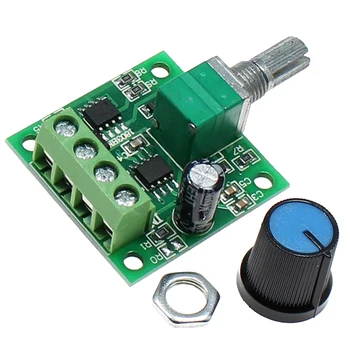 

PWM Adjustable Speed Controller Switch Fan Replacement Regulator Low Voltage DC Accessories Parts Motor Module Power Indicator