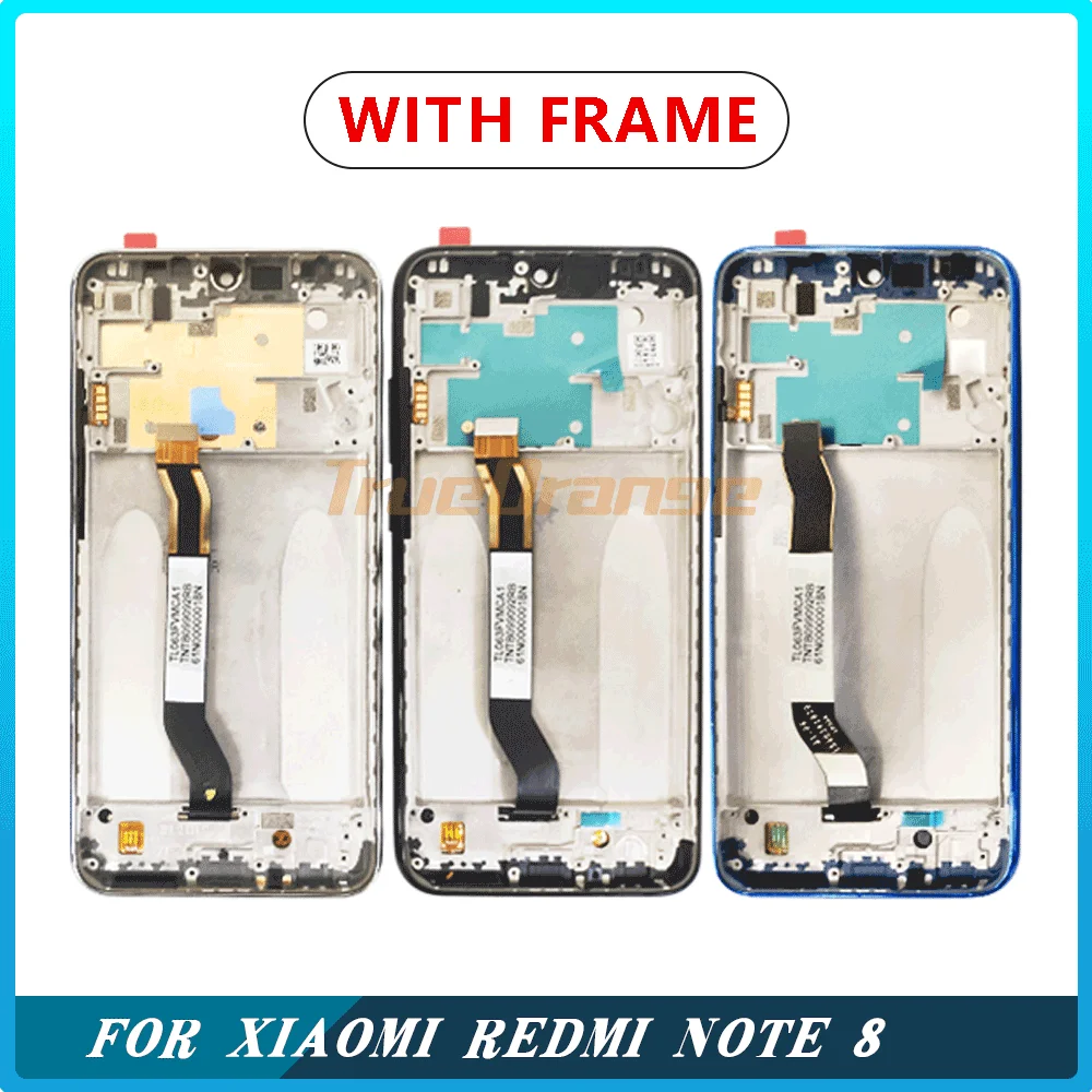 Оригинальный дисплей 6 3 дюйма для Xiaomi Redmi Note 8 ЖК сенсорный экран дигитайзер в