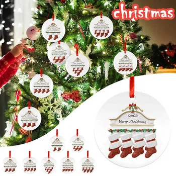 

2020 Christmas decorations for doll Pendant Ornaments Hanging Gift Product Personalized Family рождество boże narodzenie
