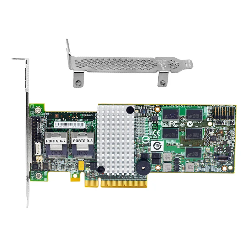 LSI00198 9260 8i SGL 8 Port 6 SATA/SAS W/512M RAID 0 1 5 10 50 60 PCI Express Card new 3 года гарантии|Платы расширения| |
