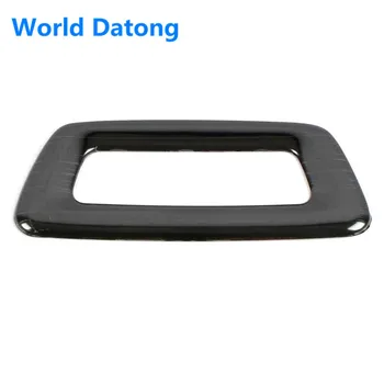 

For Audi Q3 (F3) 2019 2020 Interior Rear seat armrest water cup holder panel stainless steel 1pcs