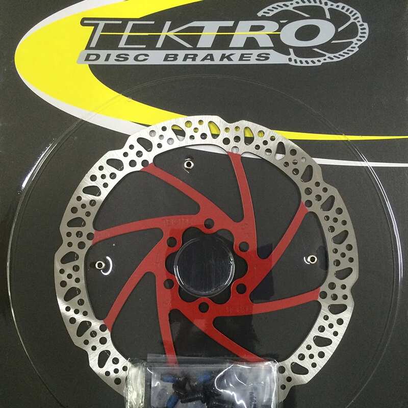 Tektro TR180-8 Ротор 6 Болты велосипедные гидравлические дисковые тормозные диски 180 мм около 130 г - Цвет: 1pcs 180mm