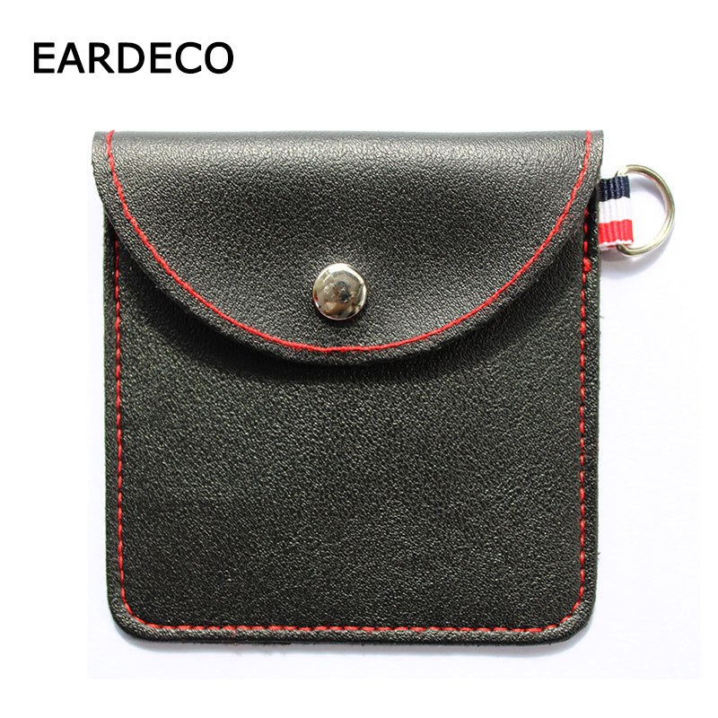 EARDECO Portable Earphone Storage Organizer Earbuds Pouch Box Mini Headphone Bag Headset Cover Protector Card USB Cable Bag