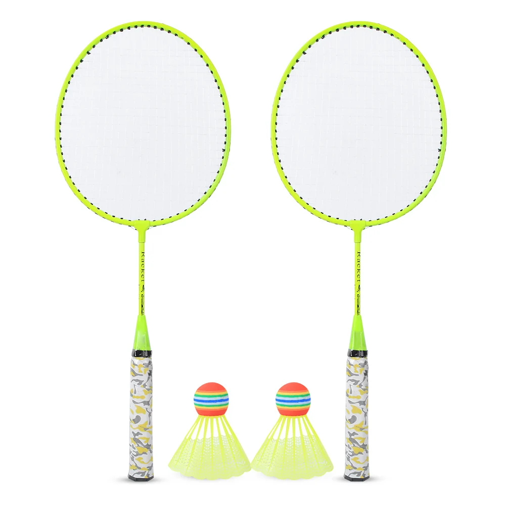 Детская ракетка для бадминтона с 2 шариками набор занятий спортом на открытом