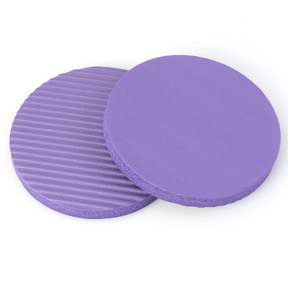 1Pair 170*15MM Portable Small Round Knee Pad Yoga Mats Fitness Non Slip Mat Elbows Hands Support Pad Disc Protective Cushion