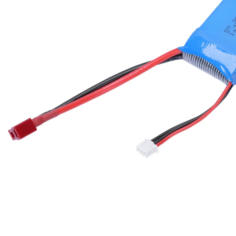 2 шт 7,4 V 1500Mah 25C 2S Lipo батарея T вилка перезаряжаемая для Wltoys 12423 12428 Rc автомобиль самолет беспилотный вертолет модель
