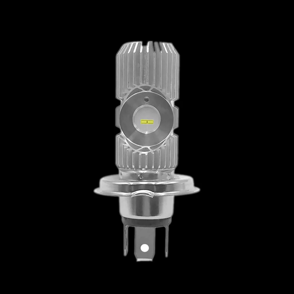 1 шт. мотоцикл H4 4LED Мотоцикл Скутер мопед ATV фара лампочка фары