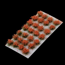 Modelo paisaje 1:24 las 1:35 las 1:48 las 1:72 estática hierba floración Tuft auto-adhesivo