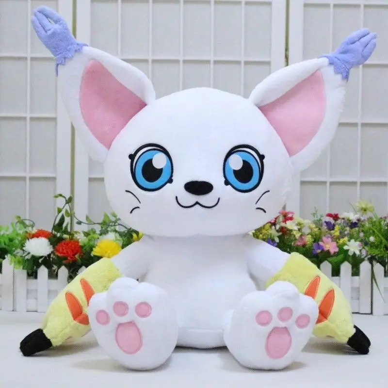 Хит, Digimon adventures, аниме, цифровой монстр, хвостик, плюшевая кукла, милая мягкая игрушка, косплей, игрушка 50 см, новые подарки