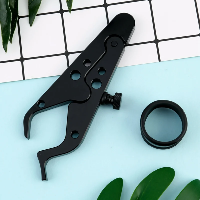 Motorcycle Grips Hand Aluminum Cruise Control Fixator Throttle Lock Motorcycle Clamp With Rubber Ring HandleBar Black
