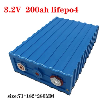 

lifepo4 3.2v 200Ah Lithium battery no 3.2v 180Ah battery for diy 48v 24V 600Ah Solar energy storage golf cart inverter RV