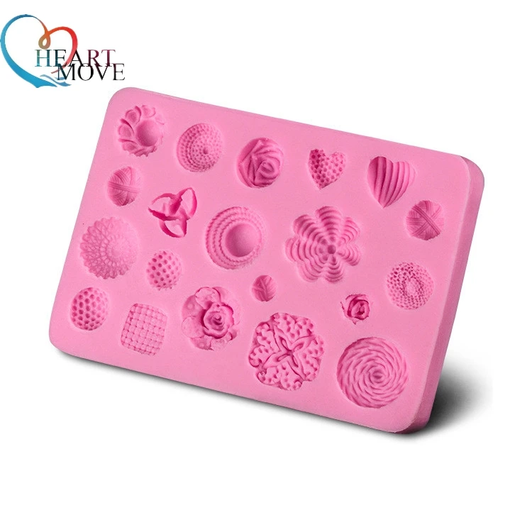 Exceedingly Nice Flowers Combination Shape Silicone 3D Fondant Cake Mold Tools ,Chocolate Tools DIY Cake decoration mold 9215