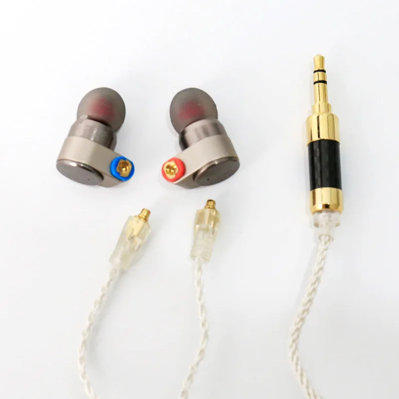 TINHIFI T2 олова 3 5 мм двойной динамический Drive HIFI наушники Bass DJ металлические MMCX