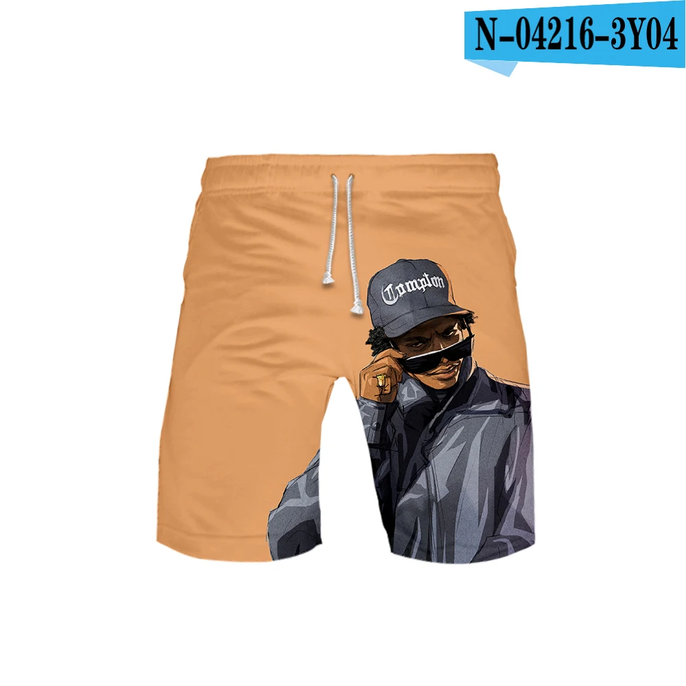 Eazy E мужские летние повседневные шорты мужские брендовые шорты водонепроницаемые пляжные дышащии эластичные для талии модные повседневные шорты мужские - Цвет: one