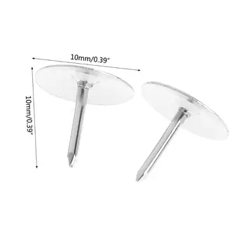 

80Pcs/Box Metal Thumb Tack Office Supplies Push Pin Scene Poster Push Pin Pins G6DD