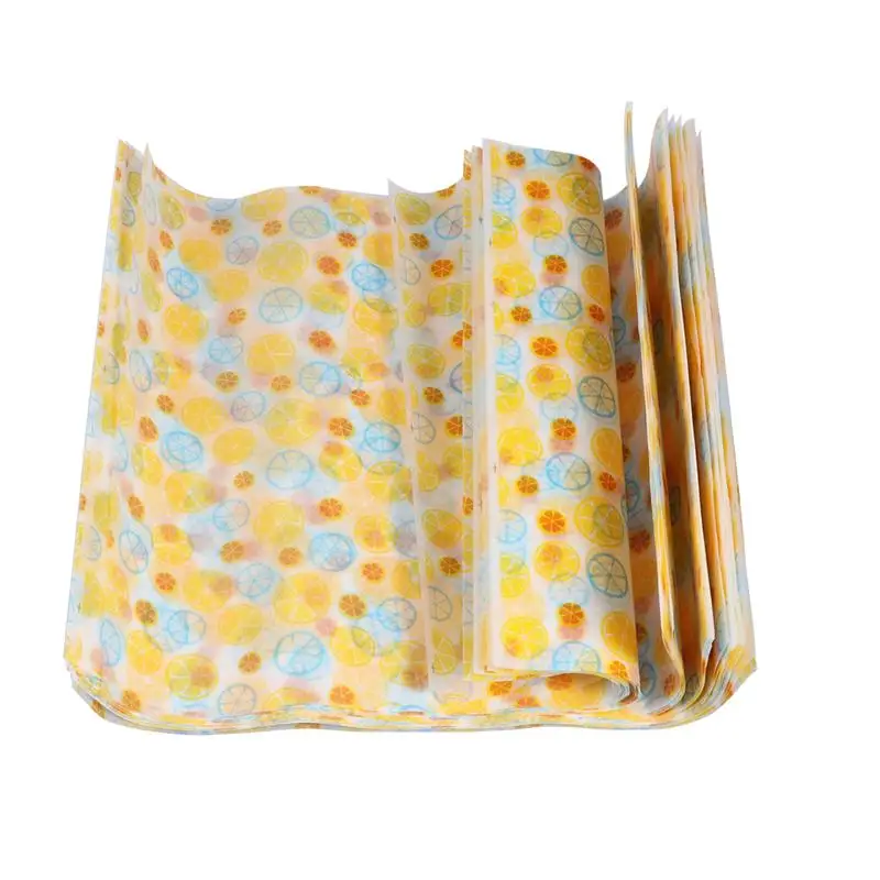 100 PCS Nougat Sugar Paper Baking Dessert Candy Oil-Proof Paper for Party Birthday