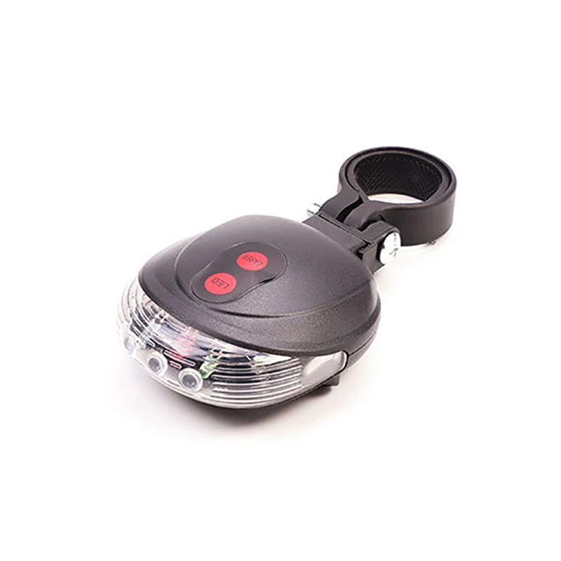 Cheap Bicycle Cycling Lights Taillights LED Laser Safety Warning Waterproof Bicycle Lights Cool Bicycle Tail Bicycle Accessories Light 4