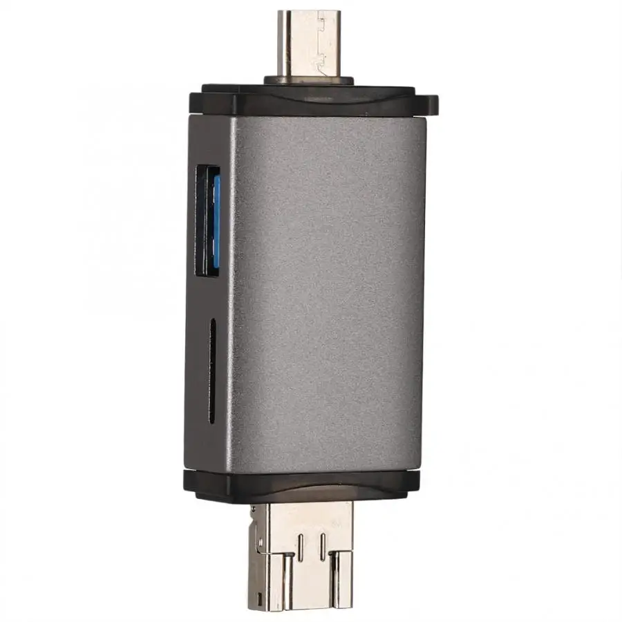 Type-C/USB/MicroUSB Выход Многофункциональный кард-ридер для tf-карт/карт памяти(HC)/MMC USB кард-ридер