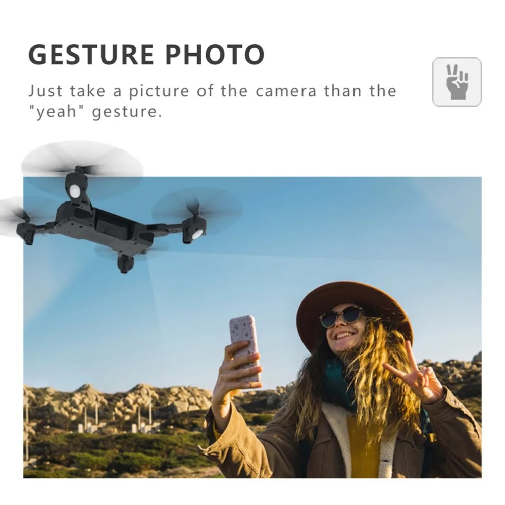  SG900 Foldable Quadcopter 2.4GHz 720P Drone Quadcopter WIFI FPV Drones GPS Optical Flow Positioning