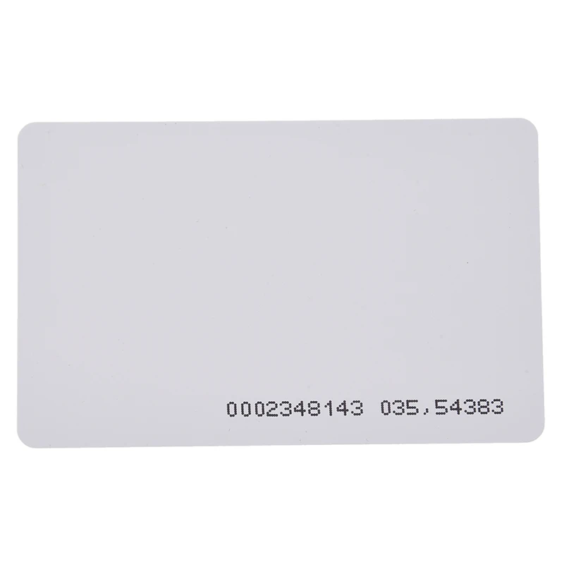 

125Khz Door Entry Access Proximity RFID Card Wht 10 Pcs