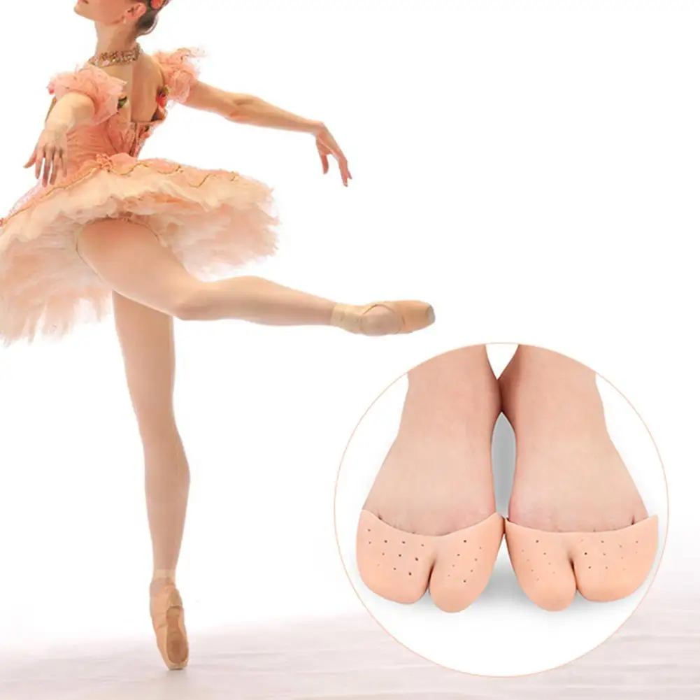 

Hot Silicone Gel Ballet Pointe Dance Shoe Pads Cushions Toe Cap Cover Protection Gift New