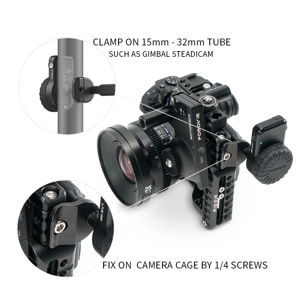 PDMOVIE LIVE AIR 2 Bluetooth беспроводная система слежения за фокусом для DJI ronin s zhiyun crane MOZA