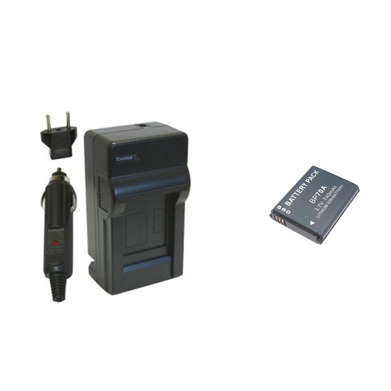BP-70A EA-BP70A IA-BP70A BP70A IABP70A Батарея+ Зарядное устройство для SAMSUNG WB35F AQ100 DV150F ES65 ES67 ES90 MV800 PL20 PL80 DV180F